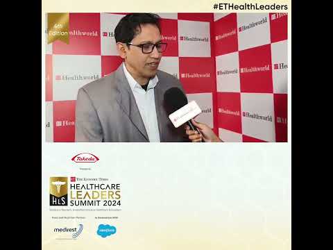 Dr. Sujit Paul, Group CEO, Zota Healthcare at #ETHealthLeaders 2024!