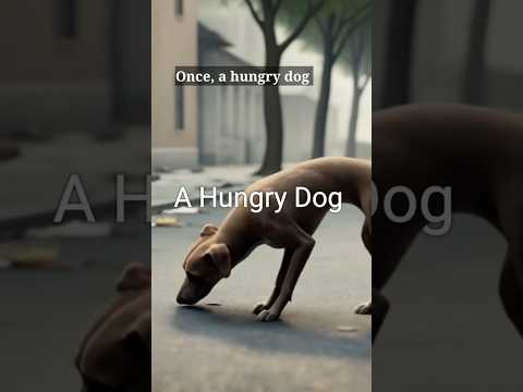 A hungry dog with subtitles || English listening practice #english #EnglishListening #smalltalk