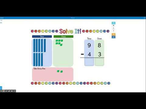 2-digit subtraction without regrouping (Boom Cards Deck #1)