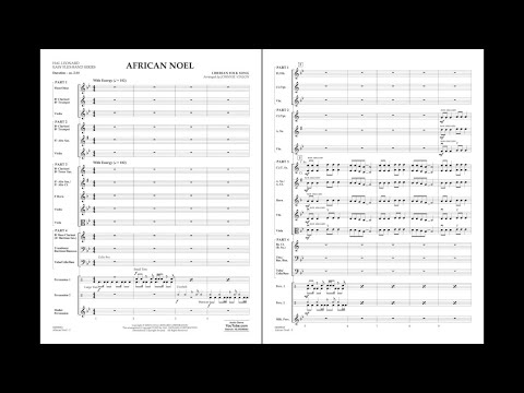 African Noel arranged by Johnnie Vinson