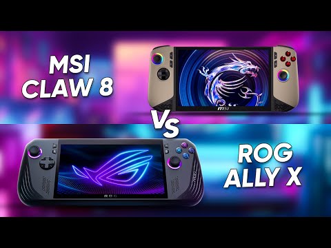 MSI Claw 8 Vs ROG Ally X | Finally a Worthy Competitor?