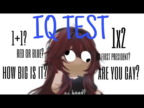 Taking An IQ Test… I’m Stupid. | Roblox