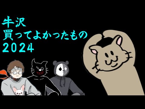 牛沢2024年買ってよかったものランキング！！！！