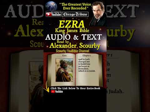 15~Book of Ezra | By A. Scourby | AUDIO & TEXT | God is Spirit, Truth & Love #youtubeshorts