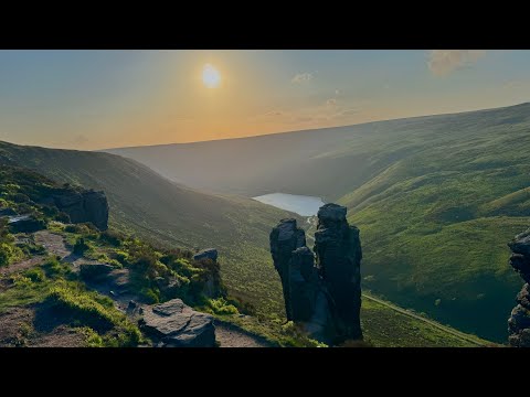 A wildcamp of Complete solitude on Ashway Rocks & The Trinnacle in the Peak District