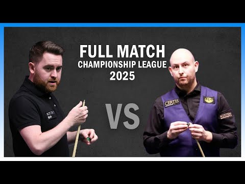 Jak Jones vs Matthew Selt Full Match Championship League 2025 Snooker Highlights