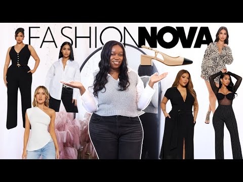 FASHION NOVA CURVE FALL TRY ON HAUL 2024 | SIZE 1XL-2XL | Two Piece Sets, Tops, Shoes & Pants