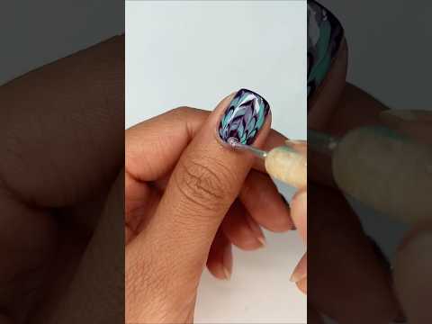 Easy NailArt Design At Home 🏡😱 #shorts #nailart #viralshort #viralnailart #easynailart #viral