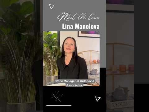 Meet Lina: Our Chief Paralegal and Office Manager at Krilchev & Associates