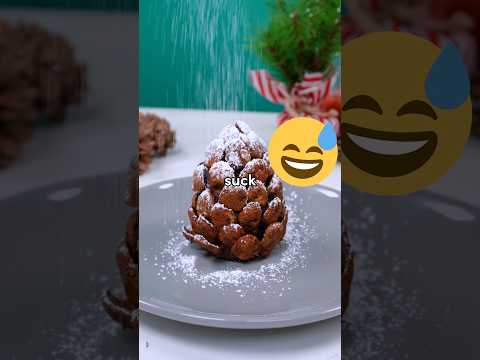 Elevate your holiday dessert table with these CHOCOLATE PINECONES!