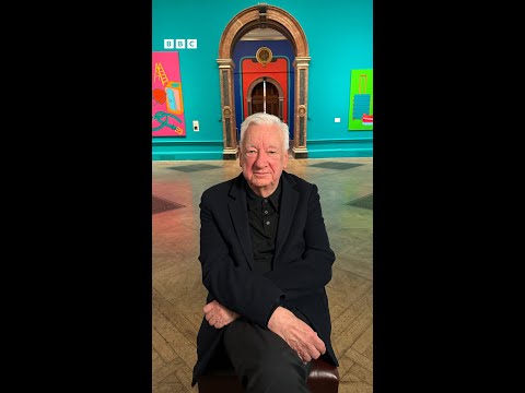 Michael Craig-Martin reveals the secrets behind his iconic ‘tape drawings’ #BBC #Art