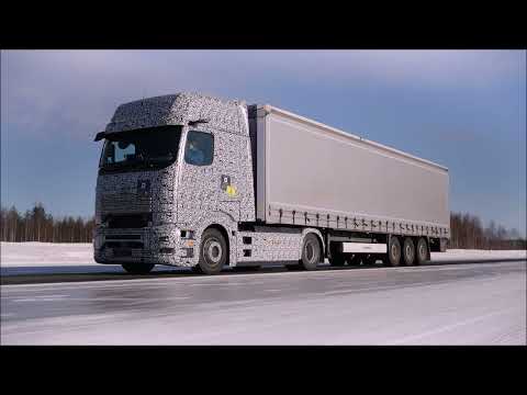 New Mercedes-Benz Actros tested in Finland!