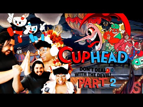 QUICKLY BEATING 4 BOSSES IN "CUPHEAD" [PART 2] "Mama said Don't Deal with the devil!"