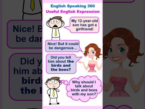 The BIRDS and the BEES     English Expressions, Phrases and Idioms   Part 9  #shorts