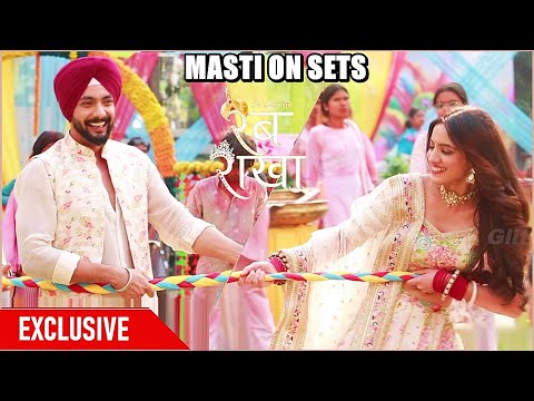 Rabb Rakha: Sonakshi (Meghla) & Farmaan (Ranbir) Masti During Holi Shoot | BTS