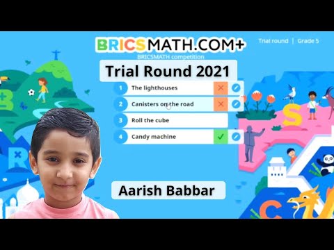 Bricsmath 2021 Solutions | Trial Round | Candy Machine