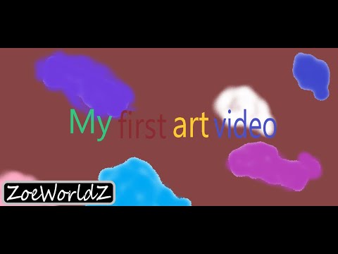 My first Art video - 1