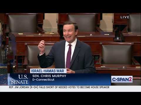 Sen. Murphy Delivers Remarks on Israel’s Response to Hamas Terror Attacks