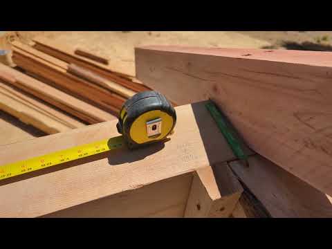 How to center your Joist Layout, math for construction #construction