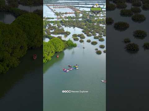 😍இவ்ளோ அழகான எடத்துல Kayaking🚣‍♂️ பண்ணிருக்கீங்களா?❤️  #Varkala