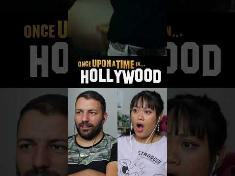 part 2... | Once Upon a Time in Hollywood Reaction #couplereacts #movie #firstreaction #shorts