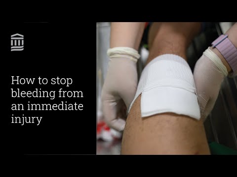 How to Stop Bleeding from an Immediate Injury | In Case of Emergency | Mass General Brigham