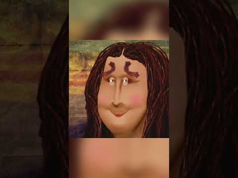 Did you know this about the Mona Lisa?? #WeirdButTrue #NatGeoKids #Shorts