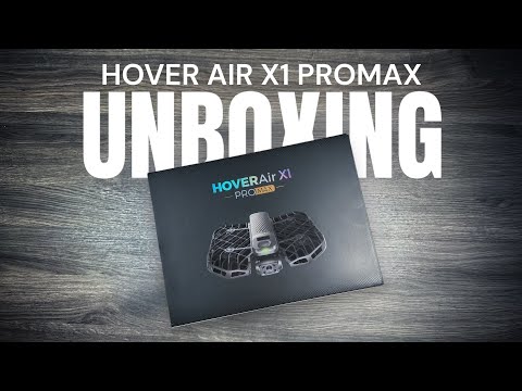 8K Hover Air X1 Pro Max Unboxing