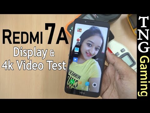 Redmi 7A - 4K Video & Display Test