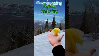 Wow amazing Payday in Park City Mountain Resort #best #birds #amazingview #nature  pls like for more