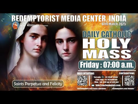 Catholic Holy Mass  - 7th  March, 2025 | Friday