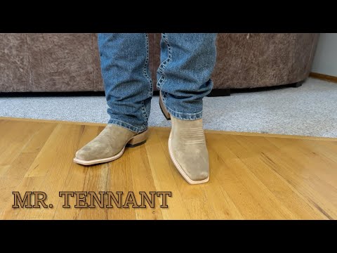 Ariat Stadtler Cowboy Boot Dijon Roughout unboxing and First Impression