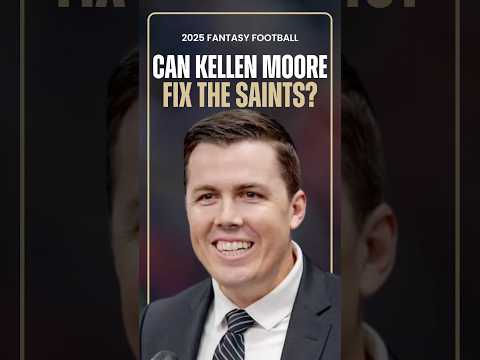 Can Kellen Moore FIX the New Orleans Saints? | Fantasy Football #shorts