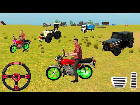 THAR II DUMPER II BIKE ll SAWARAJ TRAKTOR II गेमिंग प्ले मोडीफाई 😱 #viralvideo #trending