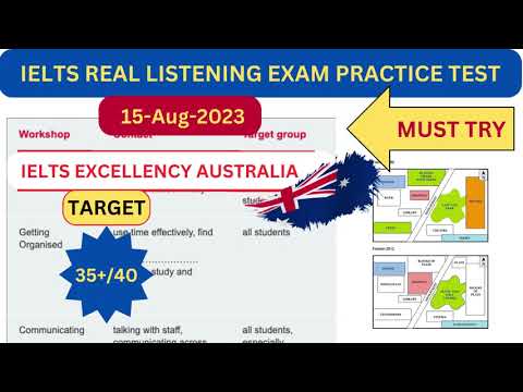 IELTS LISTENING PRACTICE TEST 3 WITH ANSWERS | TWO STUDENTS WHO HAVE JUST FINISHED EXAM | 15.08.2023