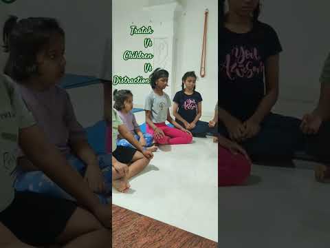 #yoga #tratak helps children in distractions struggle