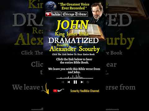 43~Book of John Short | By A.Scourby | DRAMATIZED | God is Spirit, Truth & Love #youtubeshorts