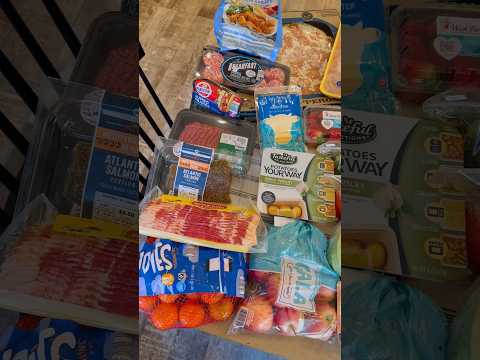 Aldi Haul $215 😳 #aldi #aldihaul #groceryhaul #budgeting