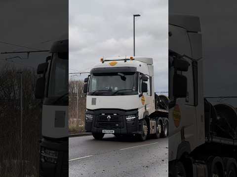 Freightliner Renault #truck at Trafford Park #shortvideo #shorts #youtubeshorts