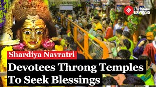 Navratri 2024: Devotees Throng Temples On The Beginning Of Shardiya Navratri Festival