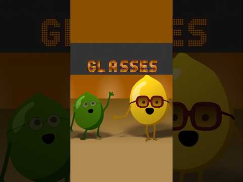 Spunky Lemon and Lime Dance to Silly Spectacles Song! #scratchgardensongs #funnydancesong #citrus