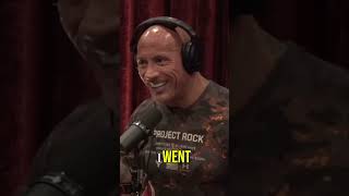 THE ROCK SHARES HIS SUCCESS STORY #jre #shorts