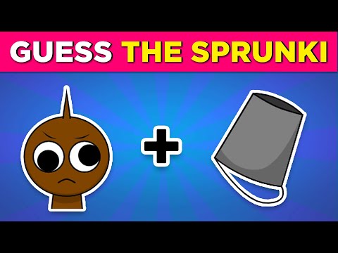 Guess The Incredibox Sprunki Characters By EMOJI...! 😍 | Brud🪣Clukr💿Gray🩶Raddy🩸