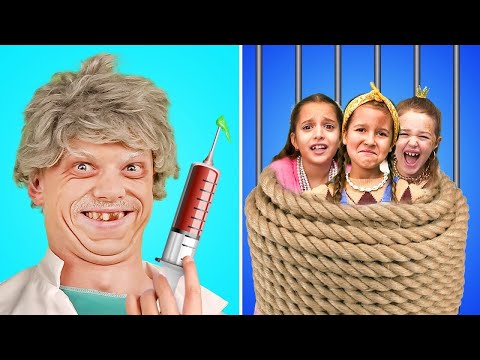 Kids Vs Cop In Prison || Amazing Parenting Hacks & Hilarious Moments