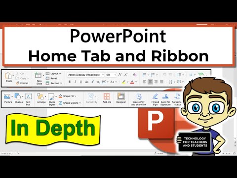 The PowerPoint Home Tab and Ribbon In Depth