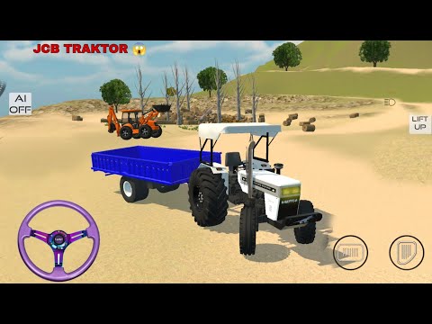 SAWARAJ TRAKTOR TROLLEY // JCB // GAM PLAY #trending #viralvideo #gaming #shorts #trektor #JCB