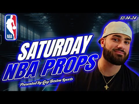 NBA Player Props Today 12/14/2024 | FREE NBA Best Bets, Predictions, and Player Props!