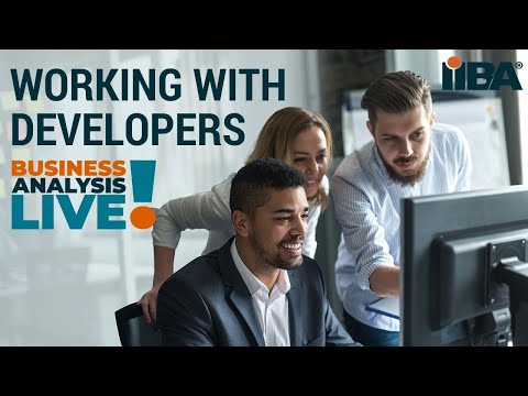 Working with Developers or Software Engineers, a Business Analysis Live Episode with Tamara Copple