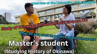 Passion for History: Okinawan Student's Insightful Study at University of the Ryukyus