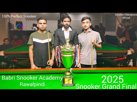 Snooker Grand Final 🏆| Ahsan Ramzan Vs Javaid Junior | Babri Snooker Academy 👑| Snooker Final 2025✌️